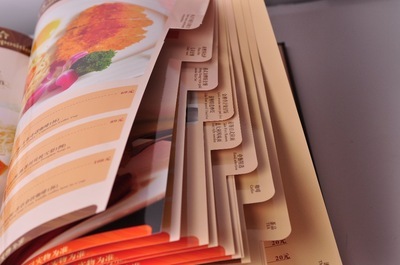 【喜堡【硬壳外订装内页标签模切】菜谱加工|菜谱制作|菜谱样本|】价格,厂家,图片,菜单菜谱,上海豫味印务科技-